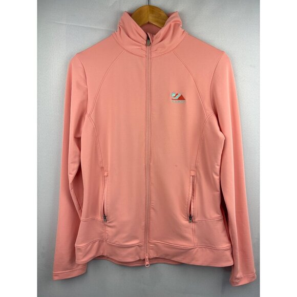 Peter Millar Womens Full-Zip Jacket M Coral UPF 50+ Polyester Spandex - Picture 2 of 7